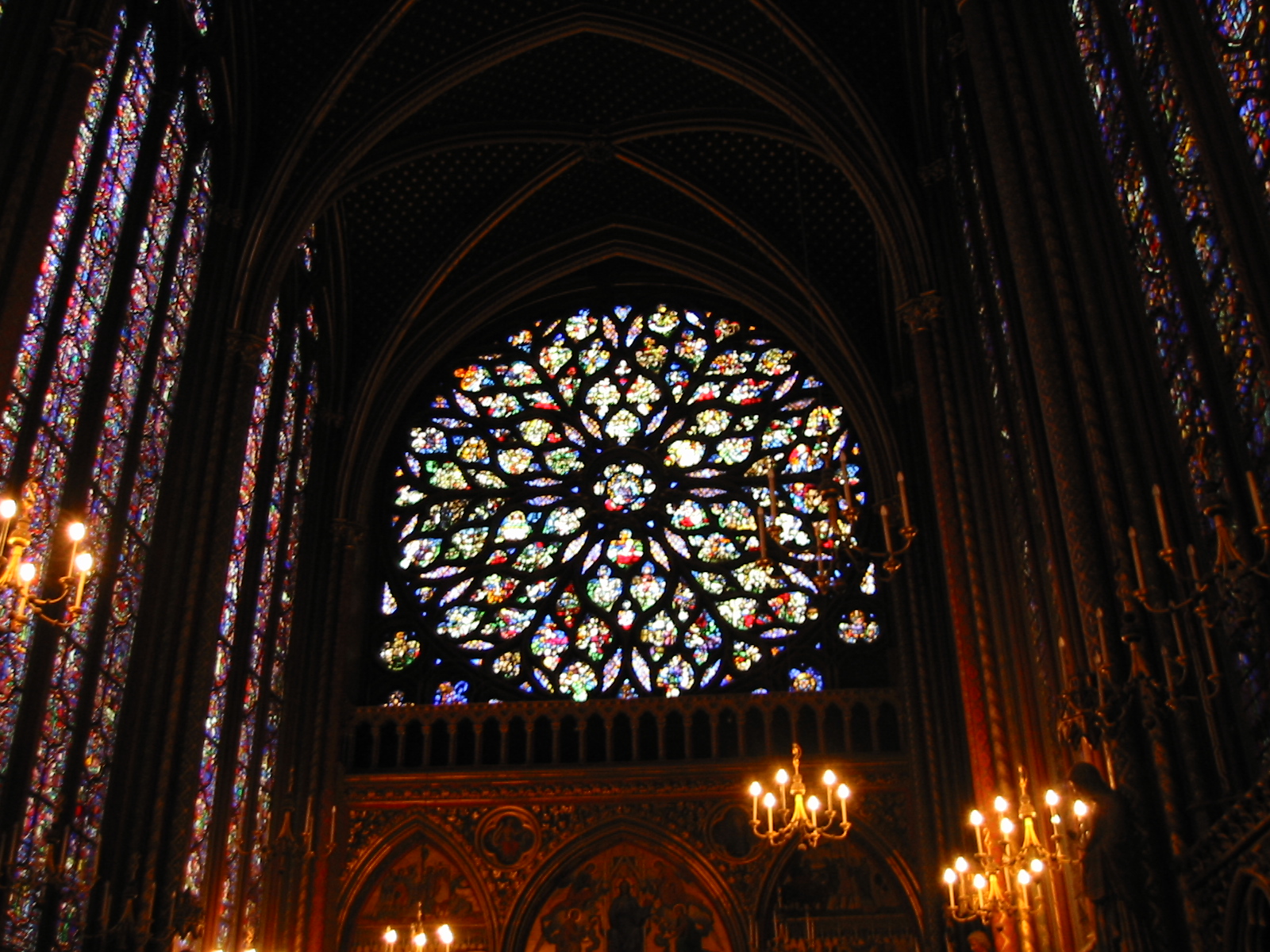 Rose window, Sainte-Chappelle