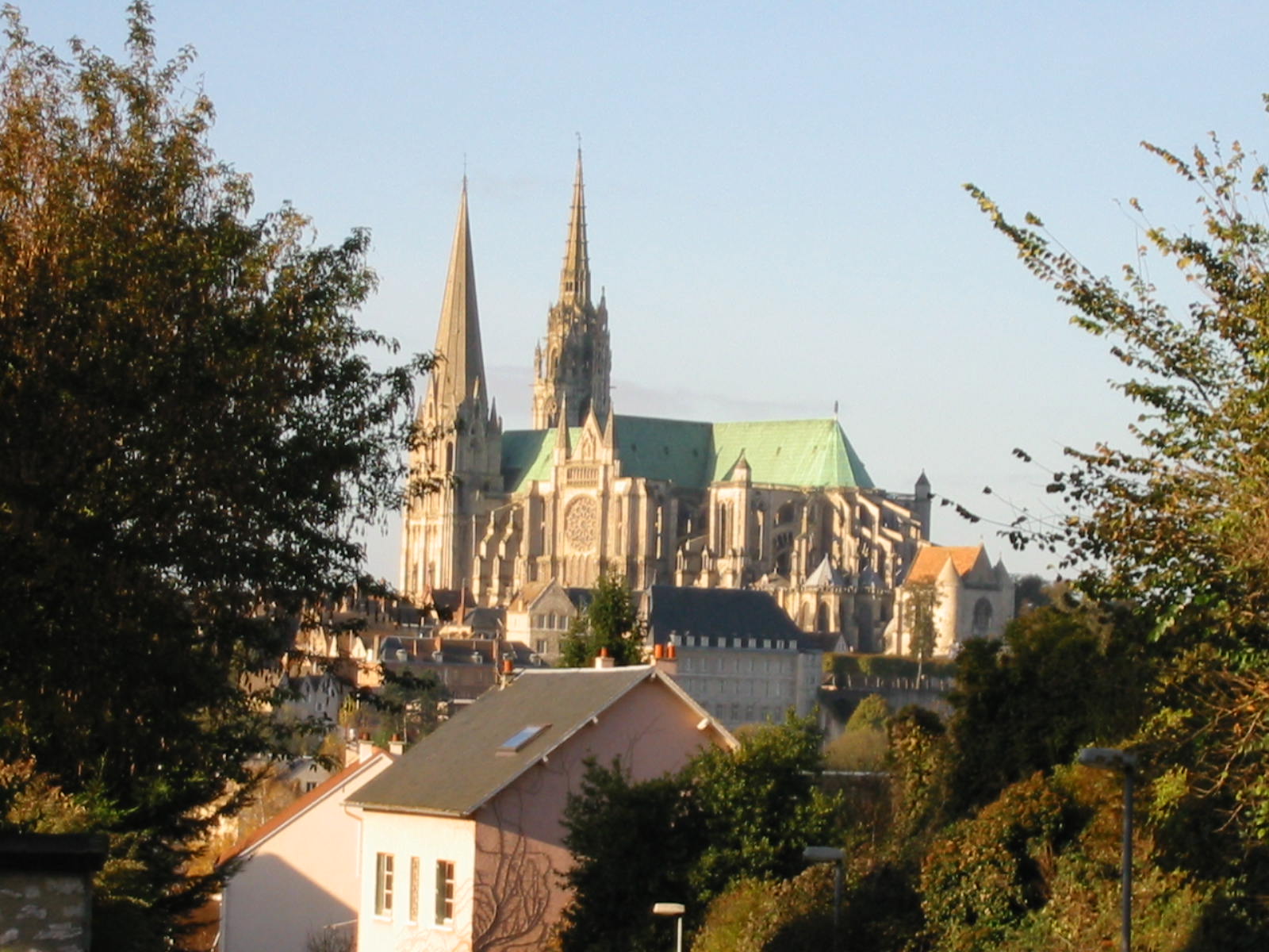 Sunny day, Chartres Cathedral