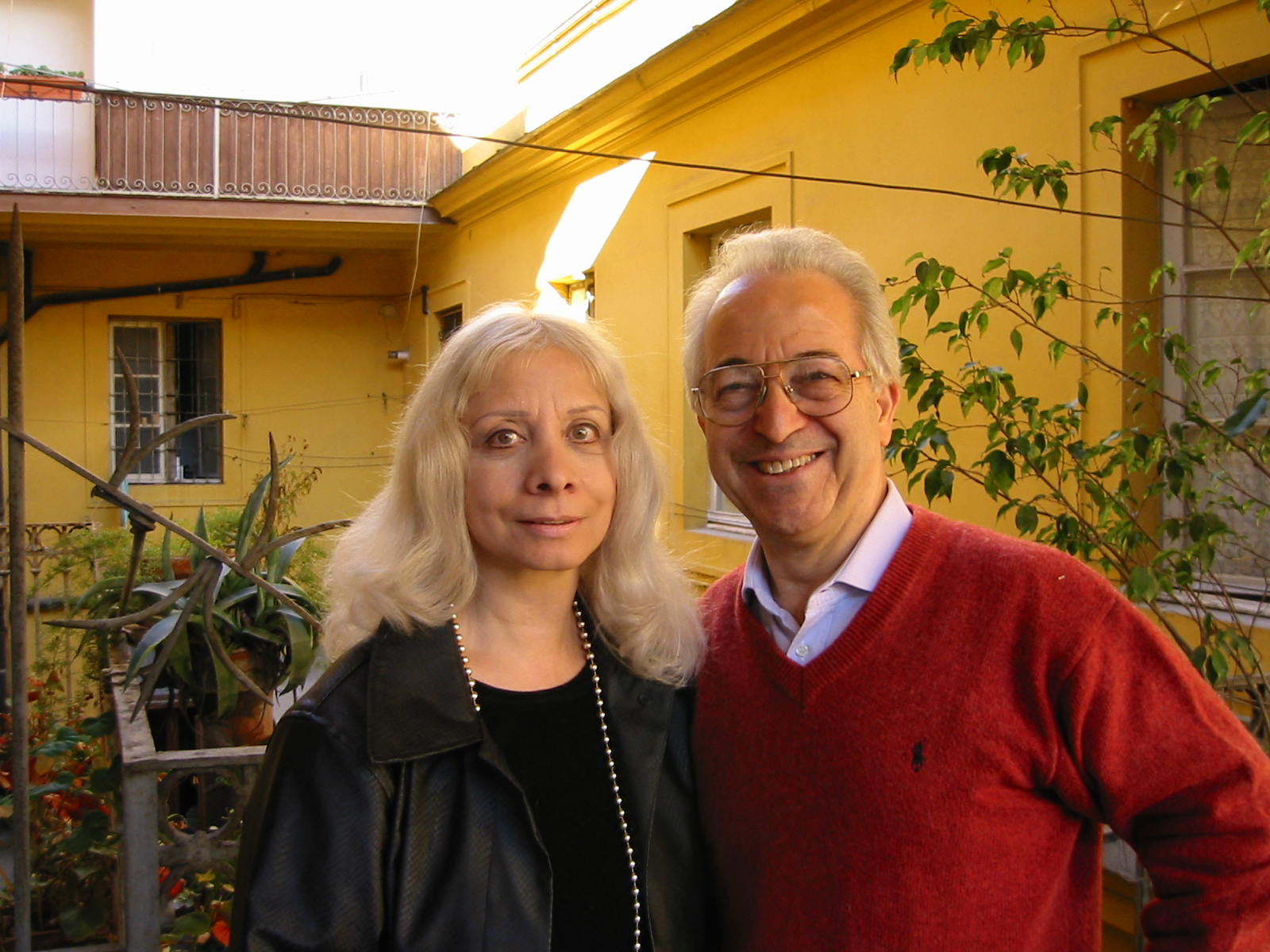 Mom and Armando (Stefano's dad)