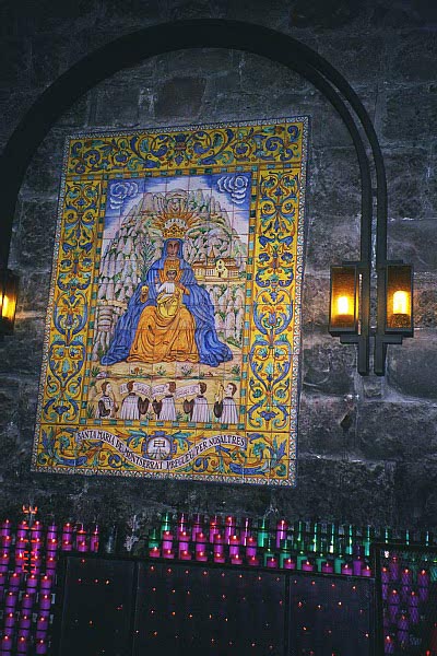 Mosaic, Santa Maria de Montserrat