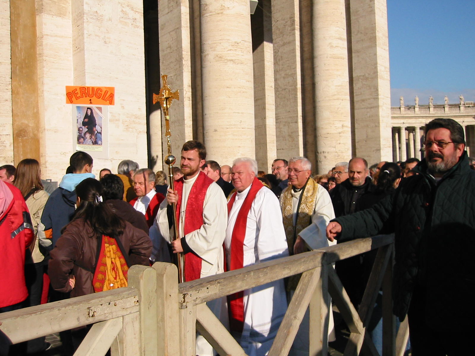 Saintly procession